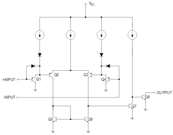 Block Diagram - Diodes Incorporated AS339/339A Analog Comparators